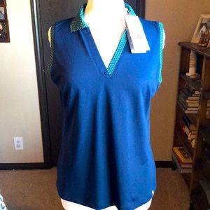 Lady Hagan Sleeveless Golf Shirt